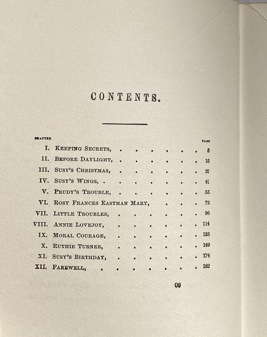 Little Prudy's Sister Suzy 1892 HC Children's Book Hardcover Antique Very Good! - 11