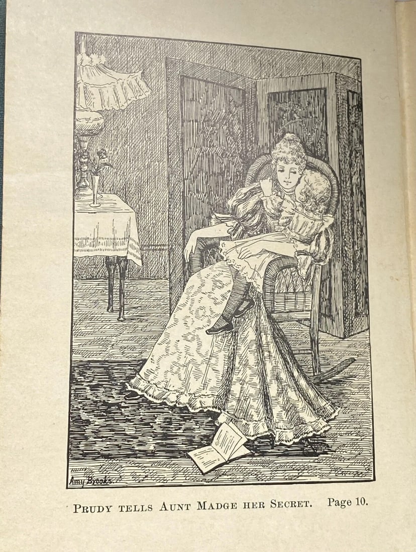 Little Prudy's Sister Suzy 1892 HC Children's Book Hardcover Antique Very Good! - 5