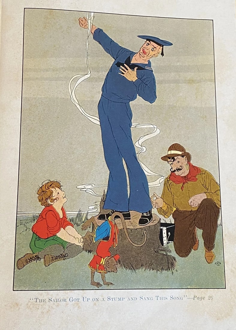 SUNNY SAM by Frank Farrington 1921 E.R. &V.H. Kirkbride Illustrators RARE! - 12