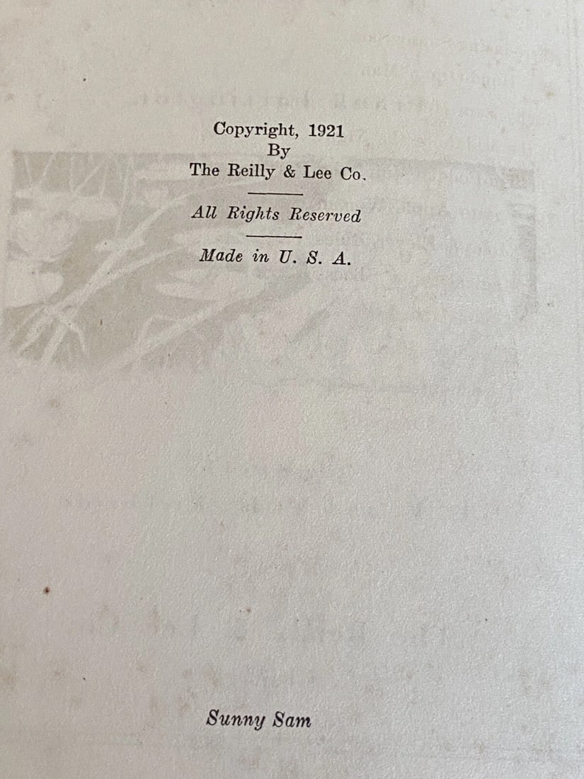 SUNNY SAM by Frank Farrington 1921 E.R. &V.H. Kirkbride Illustrators RARE! - 4