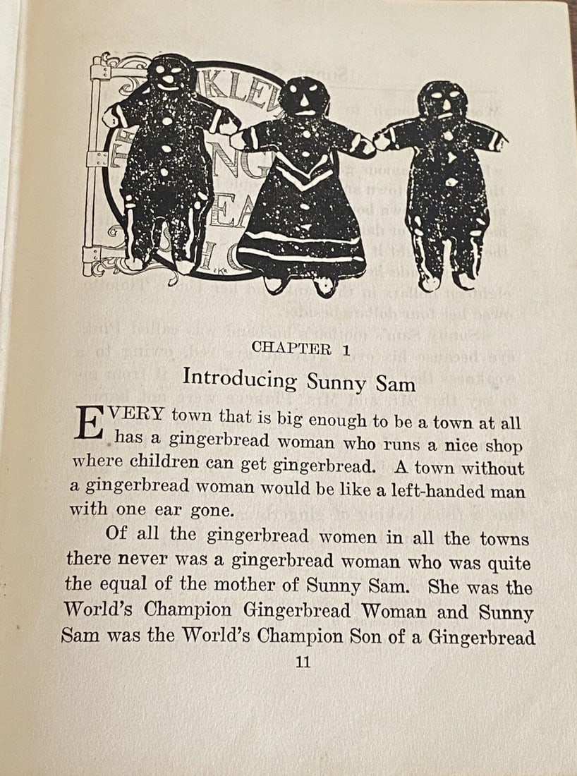 SUNNY SAM by Frank Farrington 1921 E.R. &V.H. Kirkbride Illustrators RARE! - 6