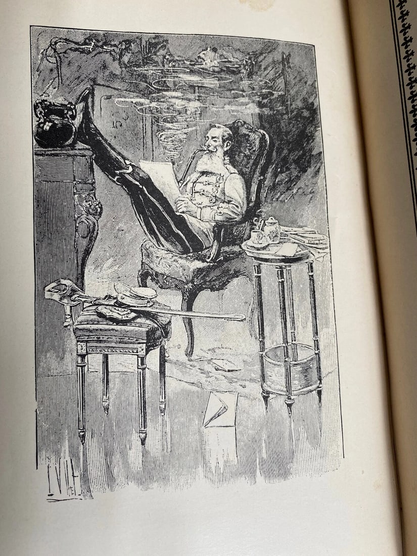 Guy De Maupassant Afloat, In The Sunshine 1910 Pearson Publishing HC Rare - 10