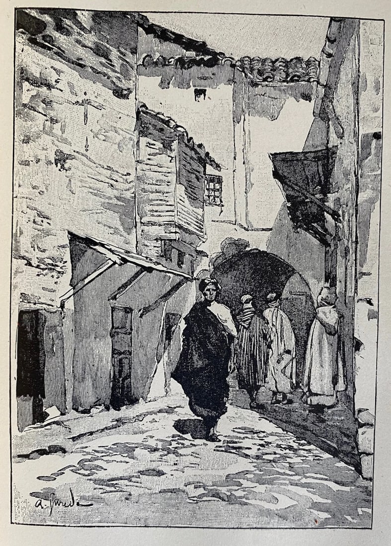 Guy De Maupassant Afloat, In The Sunshine 1910 Pearson Publishing HC Rare - 7