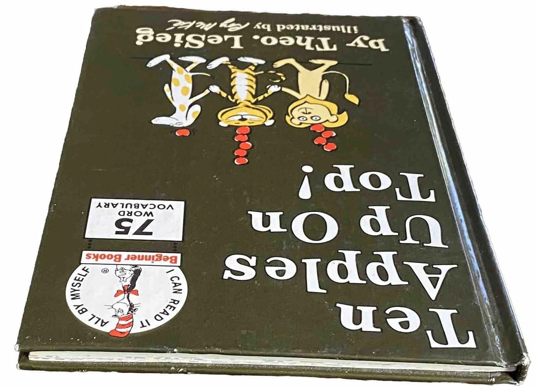 Ten Apples Up on Top!Theo LeSieg aka Dr. Seuss HC 1961/1989 BeginnerBooks NOT BC - 11