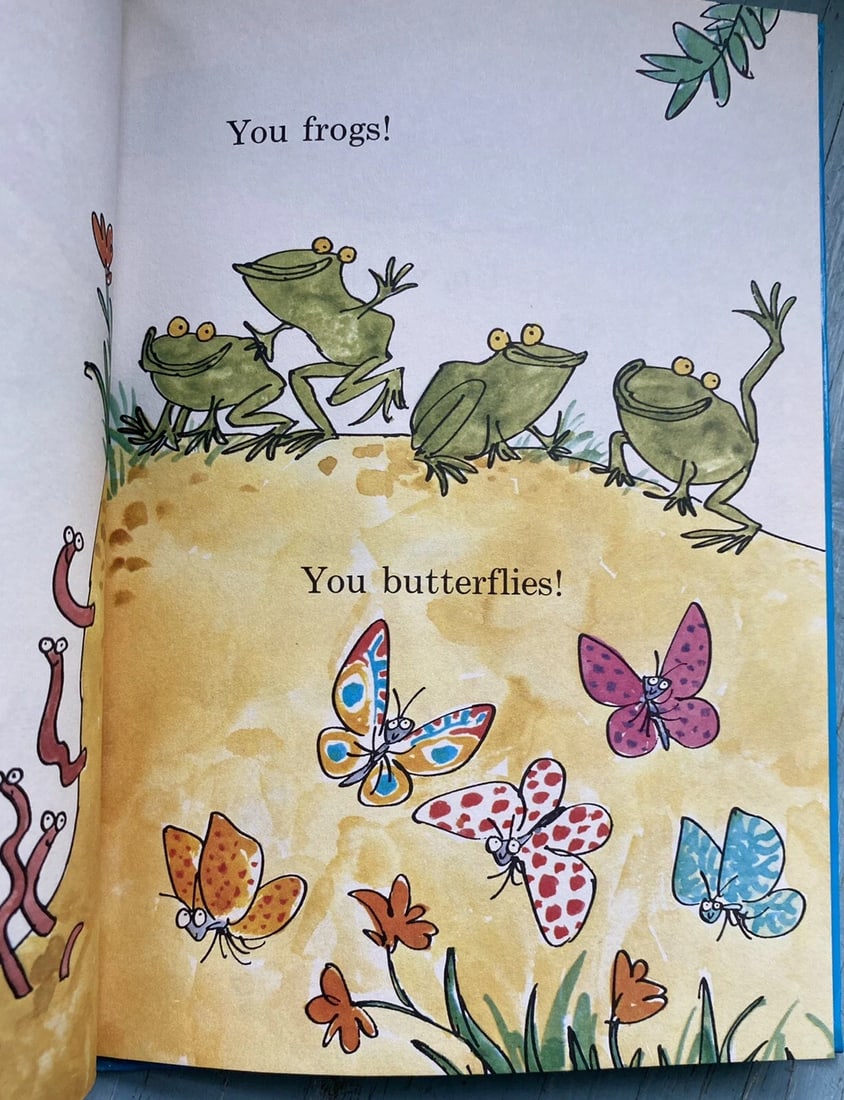 Great Day for Up Bright & Early BC Edition Hardcover Dr. Seuss 1974 1ST/2nd VG - 9