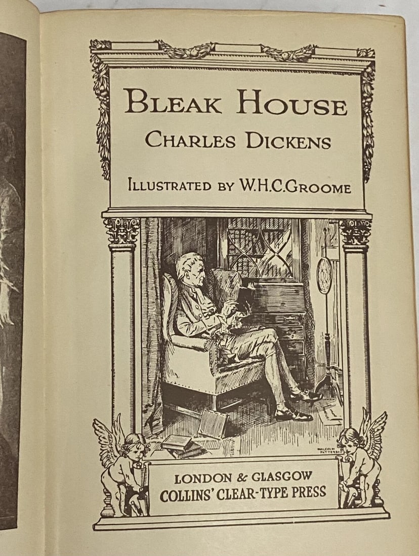 Nicholas Nickleby by Charles Dickens Collins Clear Type Press London Glasgow - 2