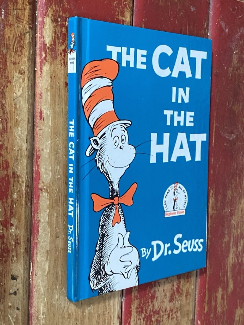 THE CAT IN THE HAT By Dr. Seuss Beginner Books Book Club Edition 1957/1985 VGood - 6
