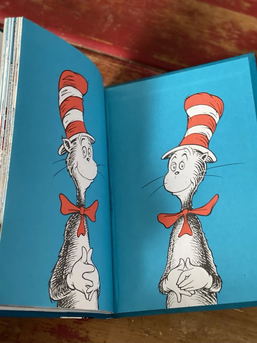 THE CAT IN THE HAT By Dr. Seuss Beginner Books Book Club Edition 1957/1985 VGood - 9