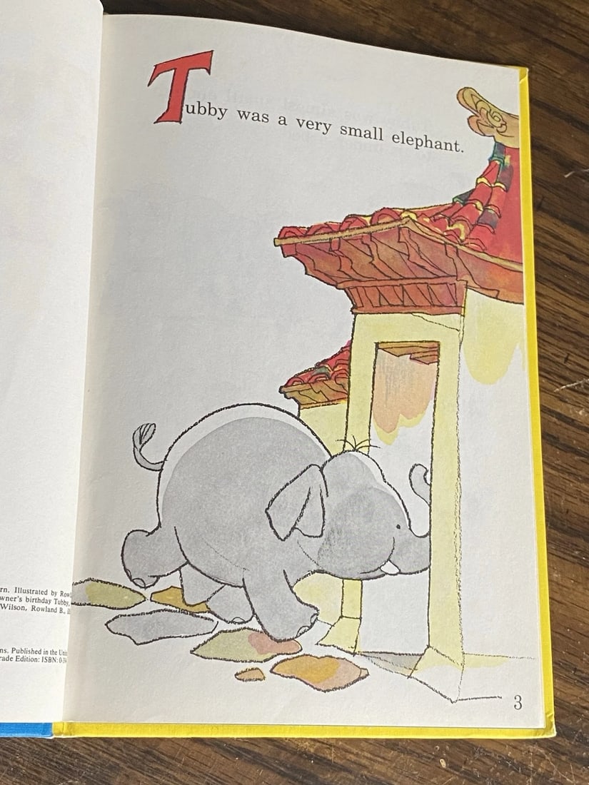 Vintage 1971 1st Book Club Edition "Tubby And The Lantern" Al Perkins Dr Seuss - 7