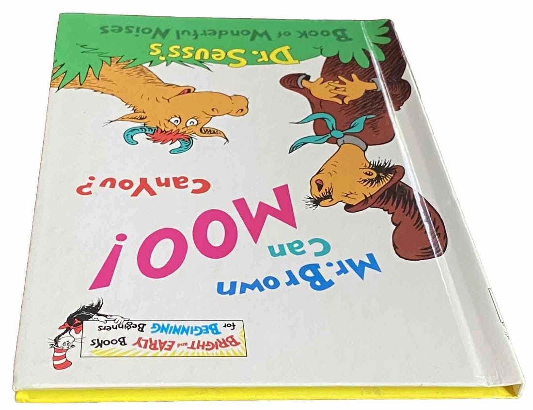 Dr. Seuss Mr. Brown Can Moo! Can You? 1970 1st Ed/Print BCE Random New(Other) - 14