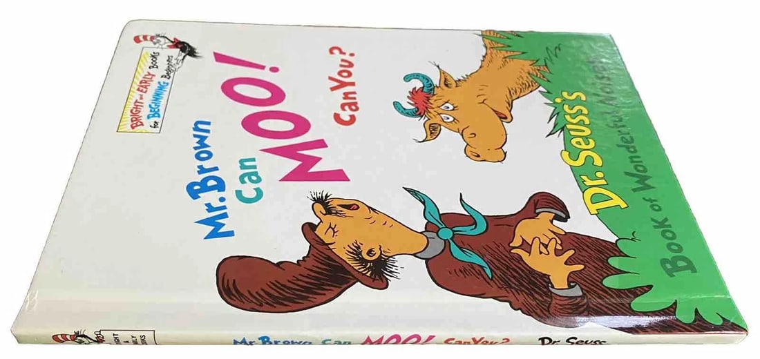 Dr. Seuss Mr. Brown Can Moo! Can You? 1970 1st Ed/Print BCE Random New(Other) - 6