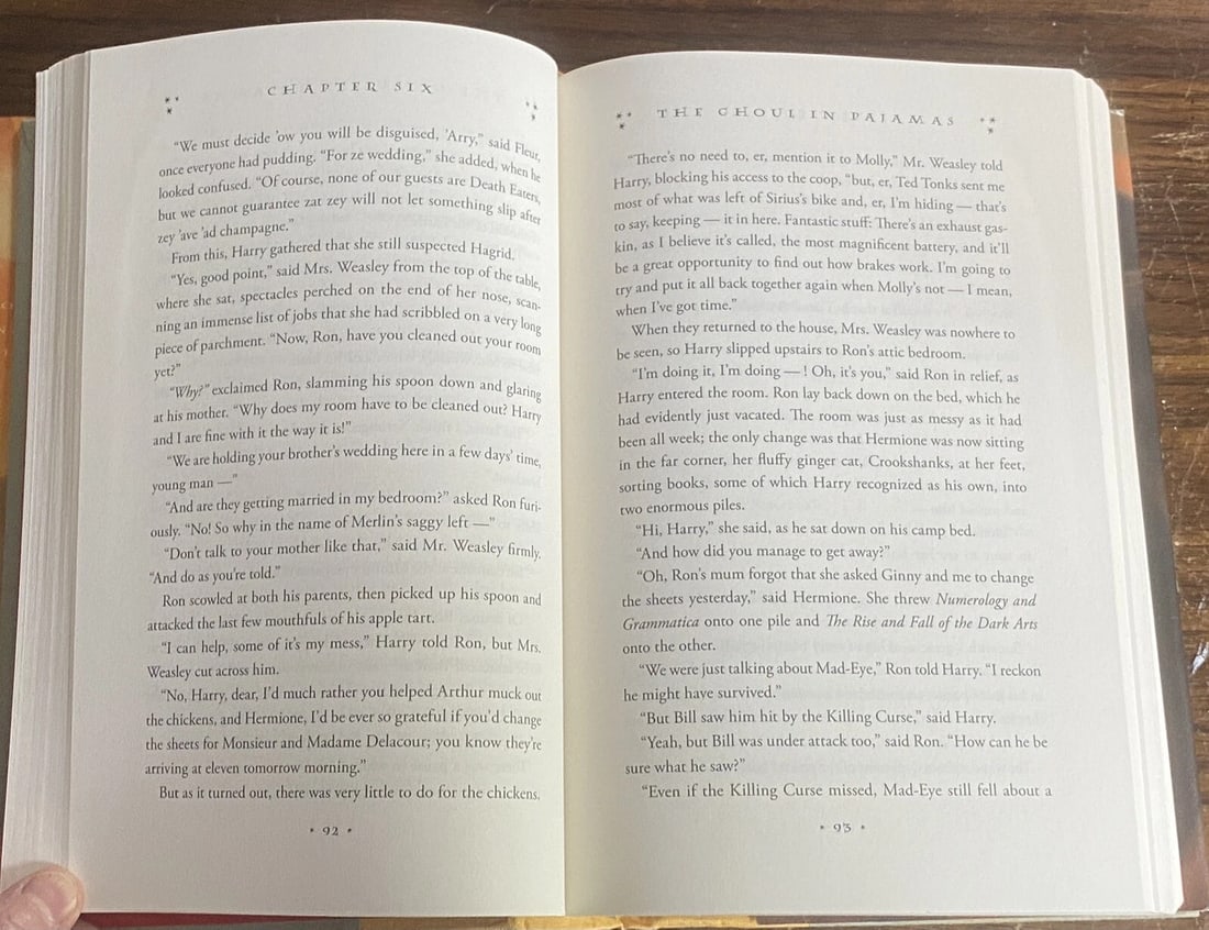 Harry Potter and the Deathly Hallows J.K. Rowling 1st/1st 2007 RARE Page Error - 13