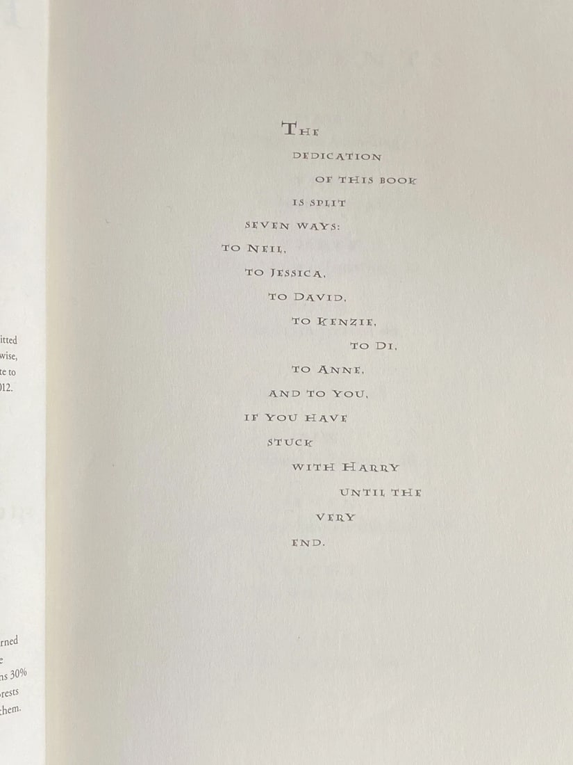 Harry Potter and the Deathly Hallows J.K. Rowling 1st/1st 2007 RARE Page Error - 5