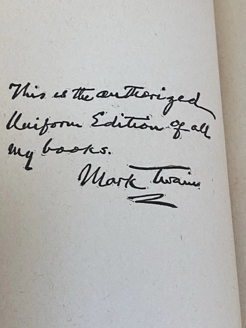 Mark Twain Literary Essays Author's National Edition Vol XXII, HC 1899 Illustrat - 4