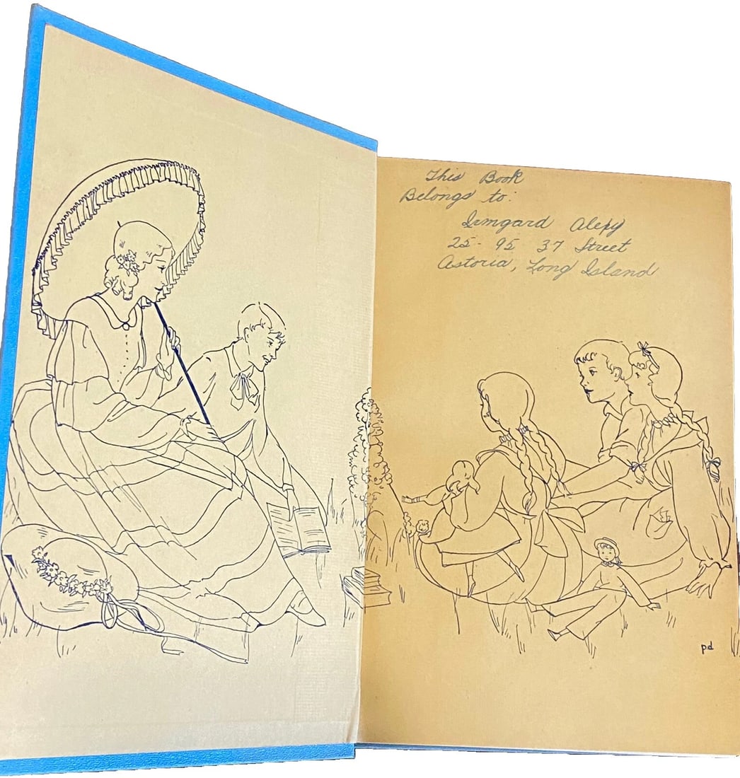 Louisa May Alcott UNDER THE LILACS Complete Authorized Ed. 1928 HC/DJ Grosset - 9