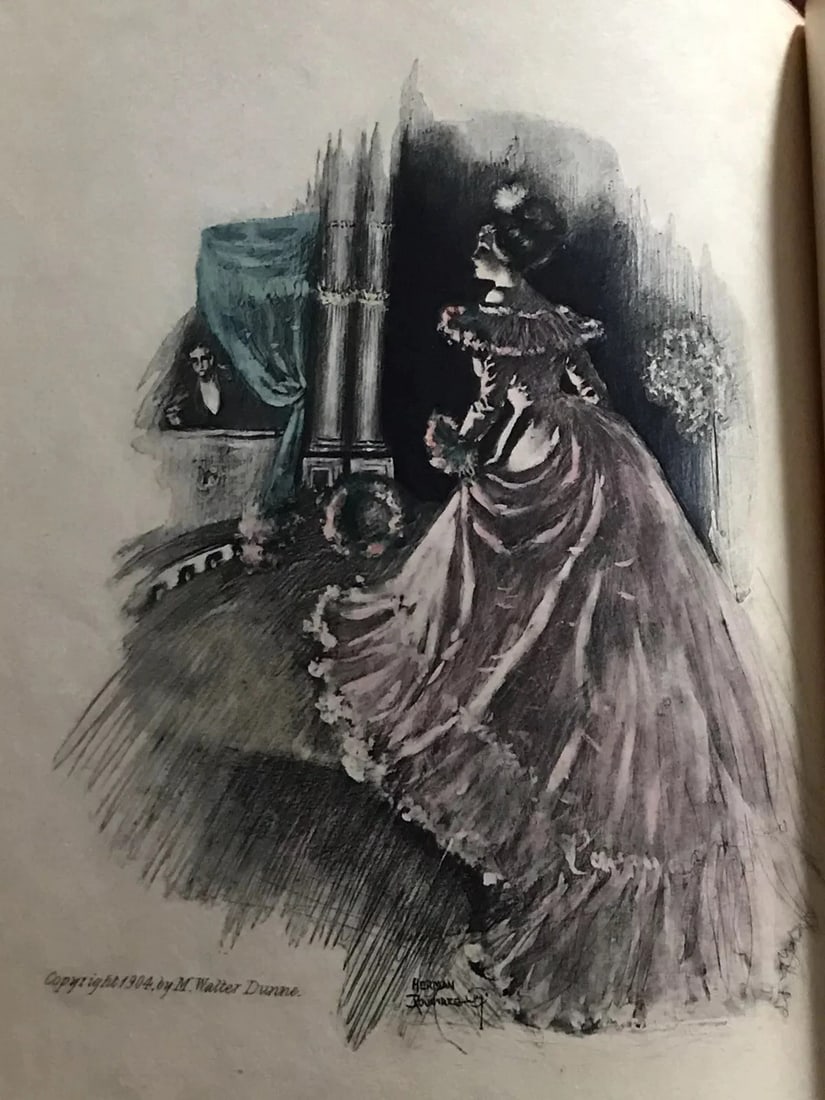 Coningsby By Benjamin Disraeli Saint Dunstan Leather Binding 1904 Antique Book - 6