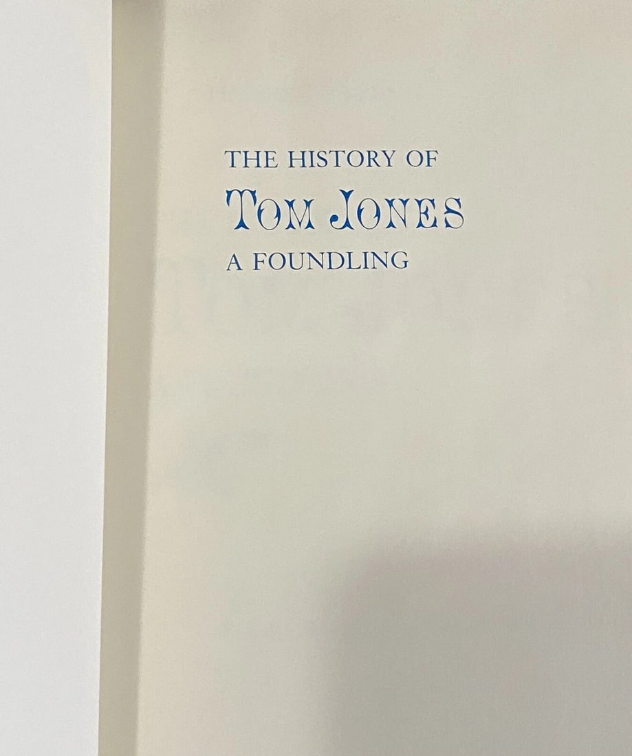 The History Of Tom Jones A Foundling Henry Fielding Franklin Library Lthr Fine - 10