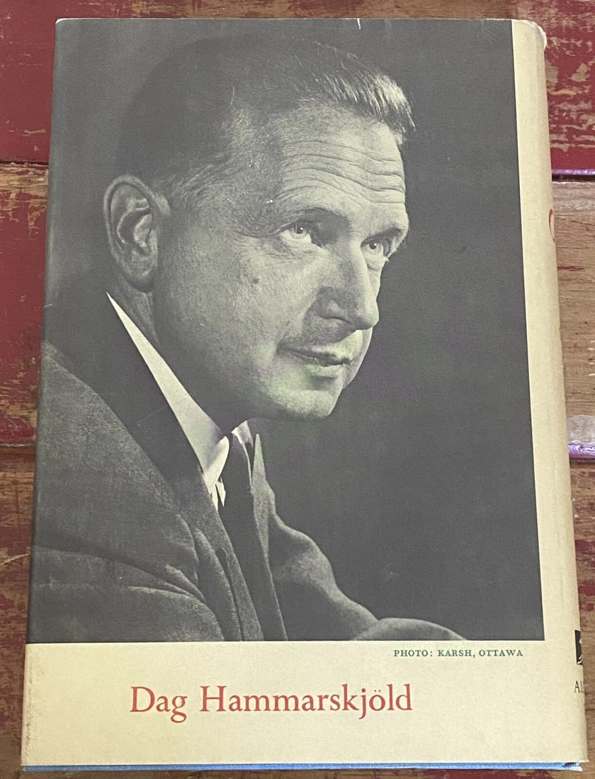 Hammarskjold, Dag MARKINGS Book Club Edition Hard Cover Dust Jacket - 4