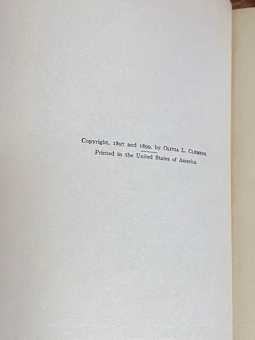Mark Twain Following The Equator Vol 2 Author's National Edition Vol. 6 HarperHC - 4