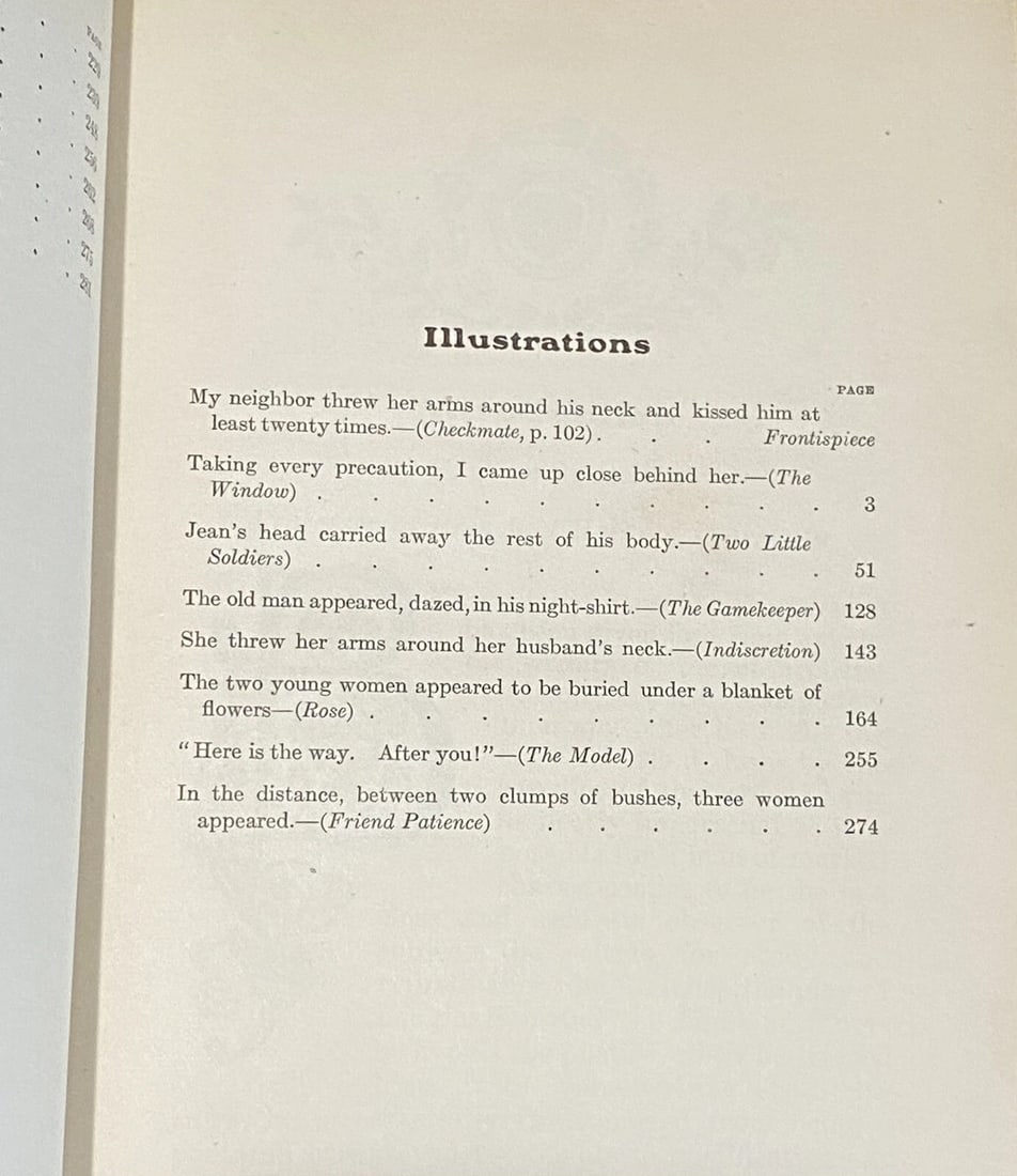 Guy De Maupassant The Window, Msgr.Parent 1910 Pearson Ltd. Ed #173 of 1,000 - 12