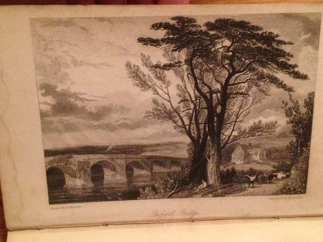 Marmion A Tale of Flodden Scott, Sir Walter Charles Tilt, 1839 London Leather HC - 5