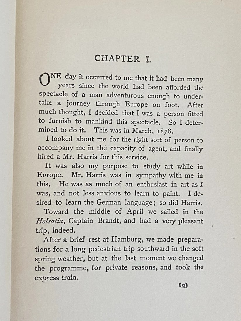 A Tramp Abroad Mark Twain 1907 Illustrated HC Authors Nat’l Ed. Vol III Book I - 14