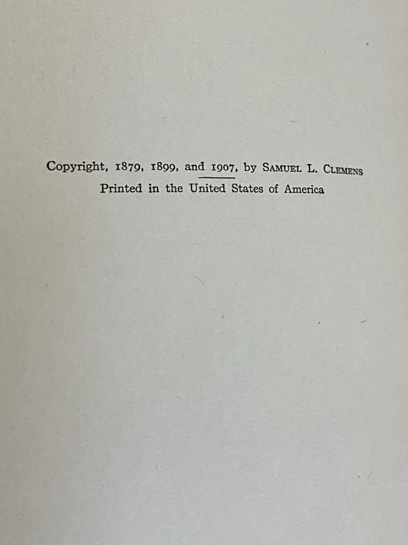 A Tramp Abroad Mark Twain 1907 Illustrated HC Authors Nat’l Ed. Vol III Book I - 5