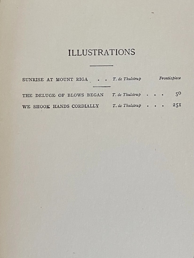A Tramp Abroad Mark Twain 1907 Illustrated HC Authors Nat’l Ed. Vol III Book I - 7