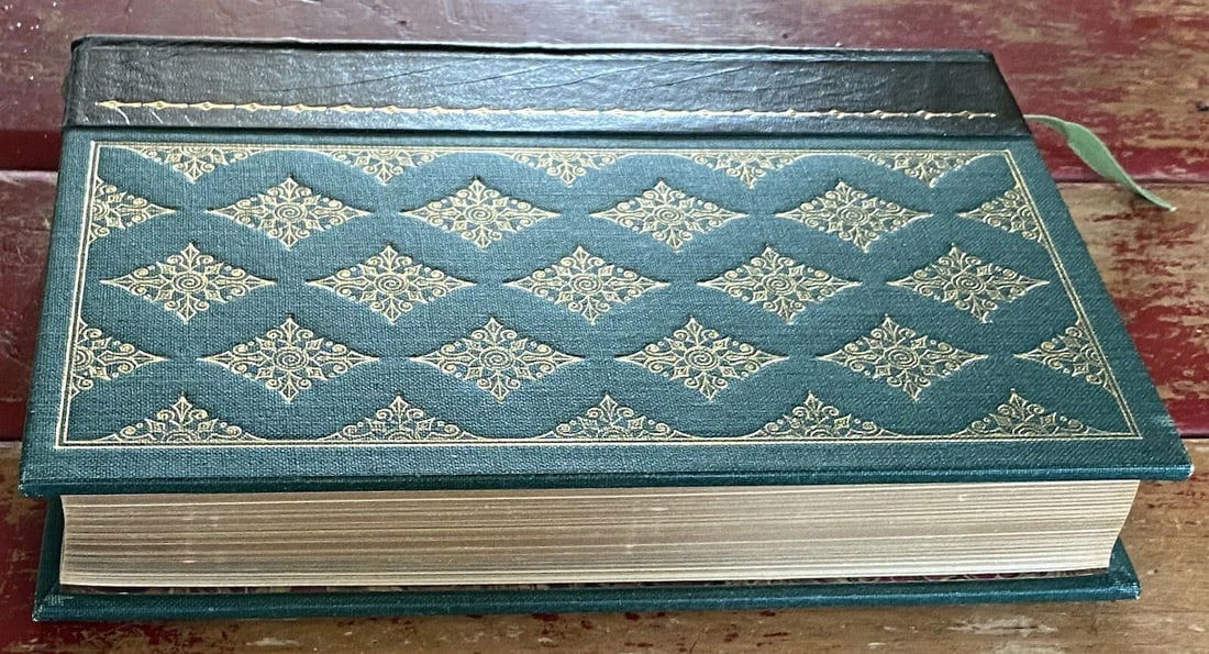 The Adventures of Huckleberry Finn Mark Twain Franklin Library Like New Leather - 12