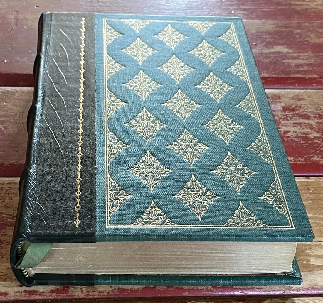 The Adventures of Huckleberry Finn Mark Twain Franklin Library Like New Leather - 6