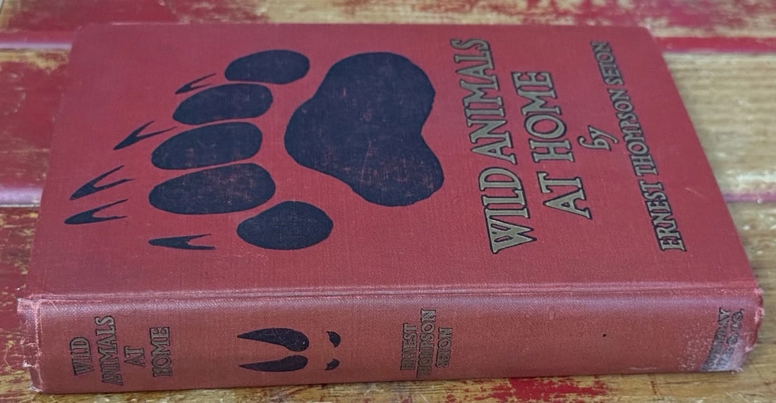 Wild Animals at Home (Hardcover) by Ernest Thompson Seton 1913 First Edition - 5