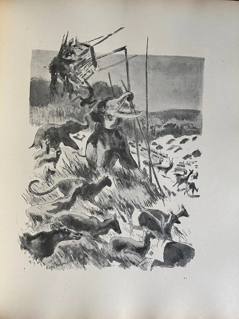 Le Second Livre De La Jungle Kipling 1925 Delgrave Ill. By Reboussin In French - 5