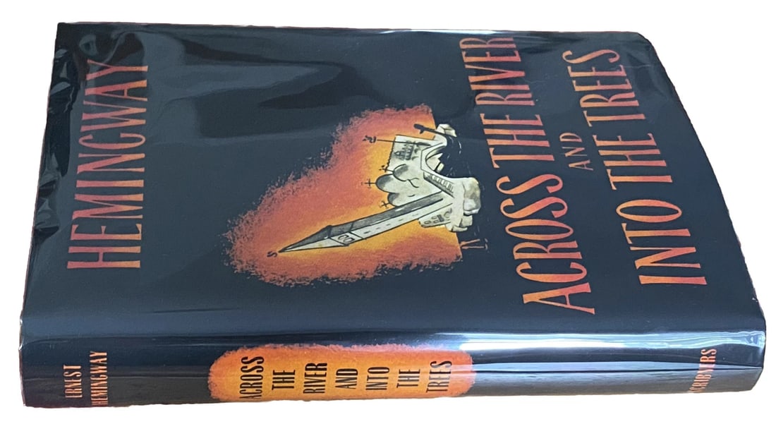 Across the River and into the Trees Ernest Hemingway 1950 HC/DJ First Ed/Print - 15