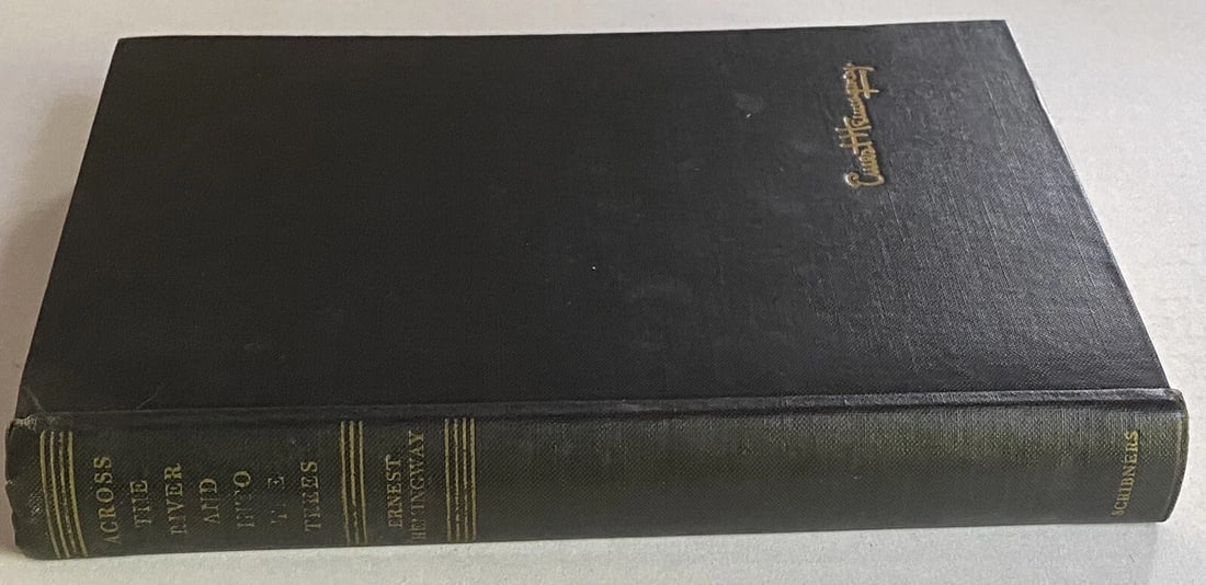 Across the River and into the Trees Ernest Hemingway 1950 HC/DJ First Ed/Print - 7