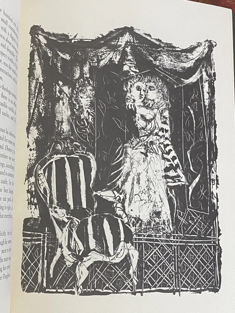 Candide by Voltaire Franklin Mint DeLux Ed. Leather Binding Fine Illustrated - 7