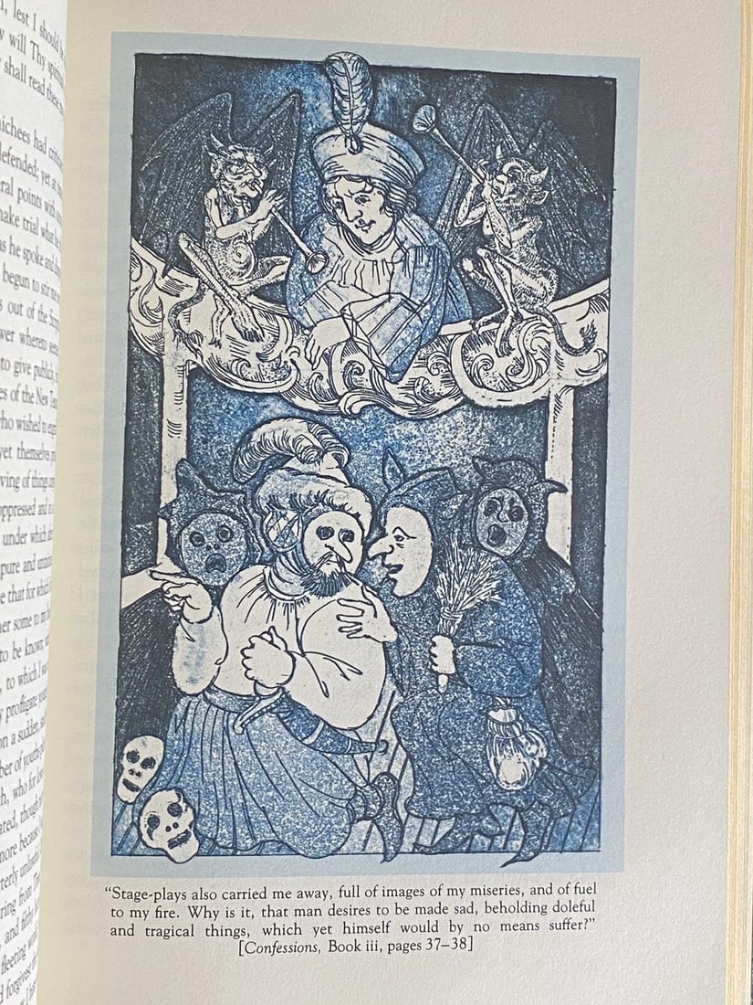 Confessions of Saint Augustine 1982 Franklin Library Leather Hardcover NEW Cond. - 9