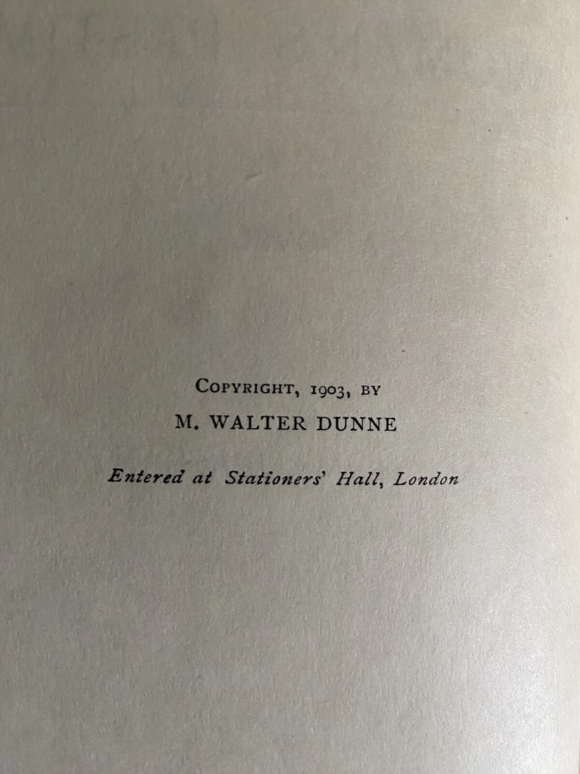 Guy de Maupassant Notre Couer HC Ed. DeLuxe Vol. IX St. Dunstan Soc. 1903 Illust - 5