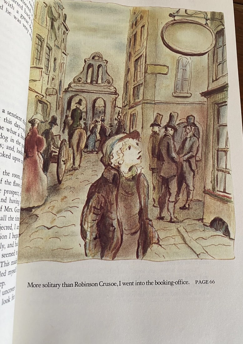 David Copperfield Charles Dickens Franklin Library FINE Leather Unread 1980 - 6