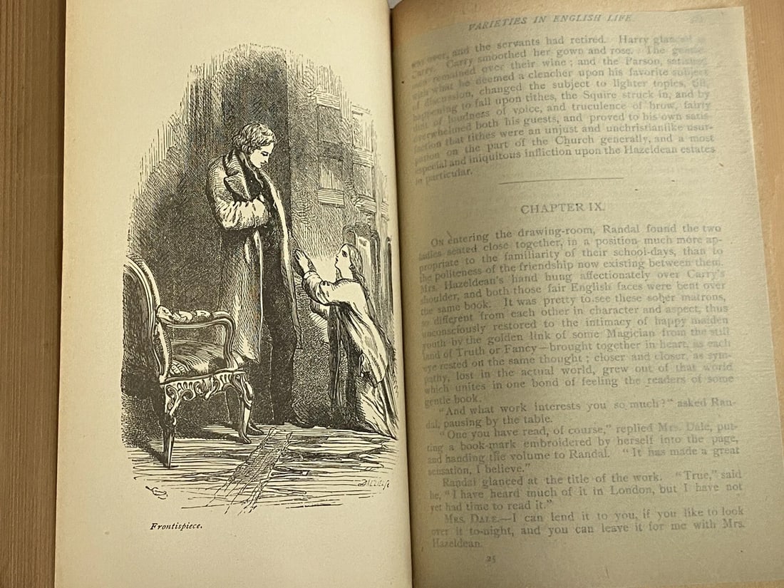 Bulwer Lytton's Works MY NOVEL HC Belford Clarke 1st Ed Late 1800’s Very Good - 4
