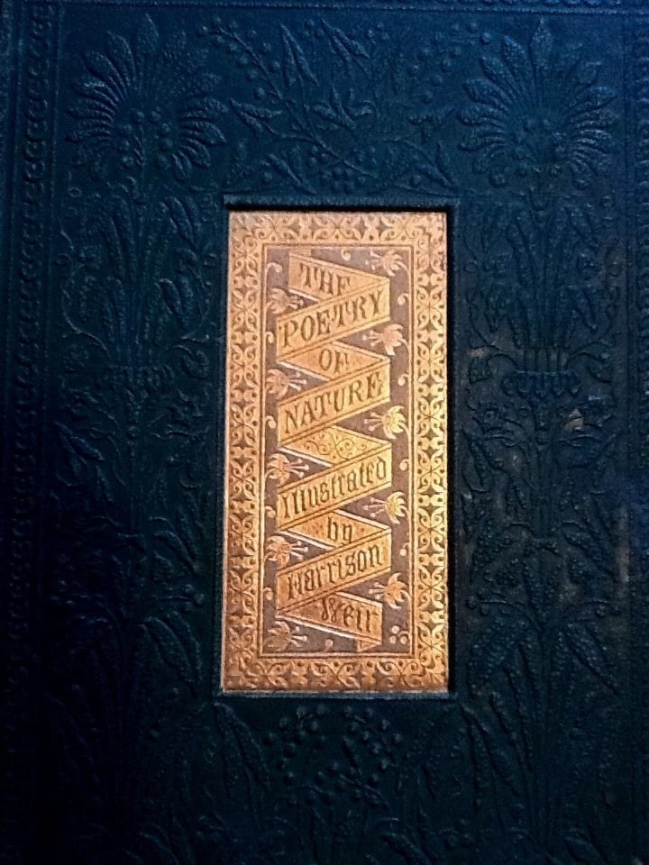 THE POETRY OF NATURE ILLUSTRATED Harrison Weir Antique London Sampson Low1861 HC - 7