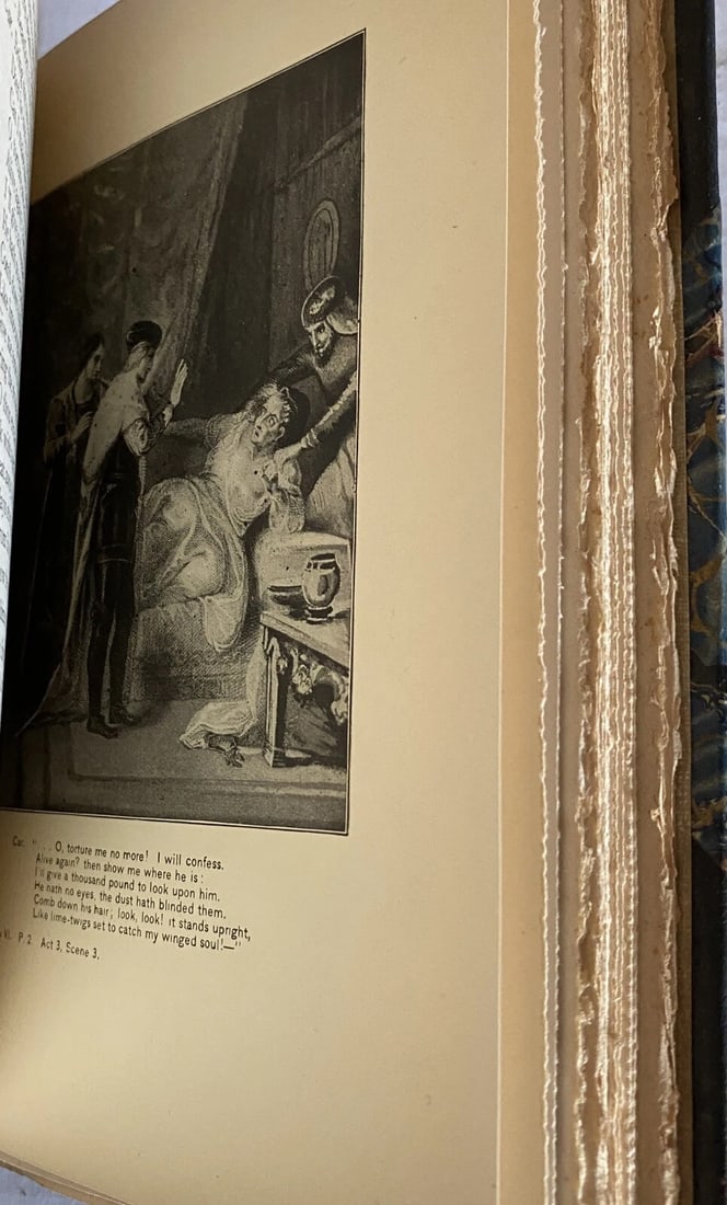 Shakespeare’s Works Elgin Ed. Deluxe Vol. IV 1901 Morris Henry VI Parts I&II - 14