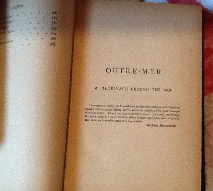1893 Henry Wadsworth Longfellow's Outre-Mer "A Pilgrimage Beyond the Sea" - 12