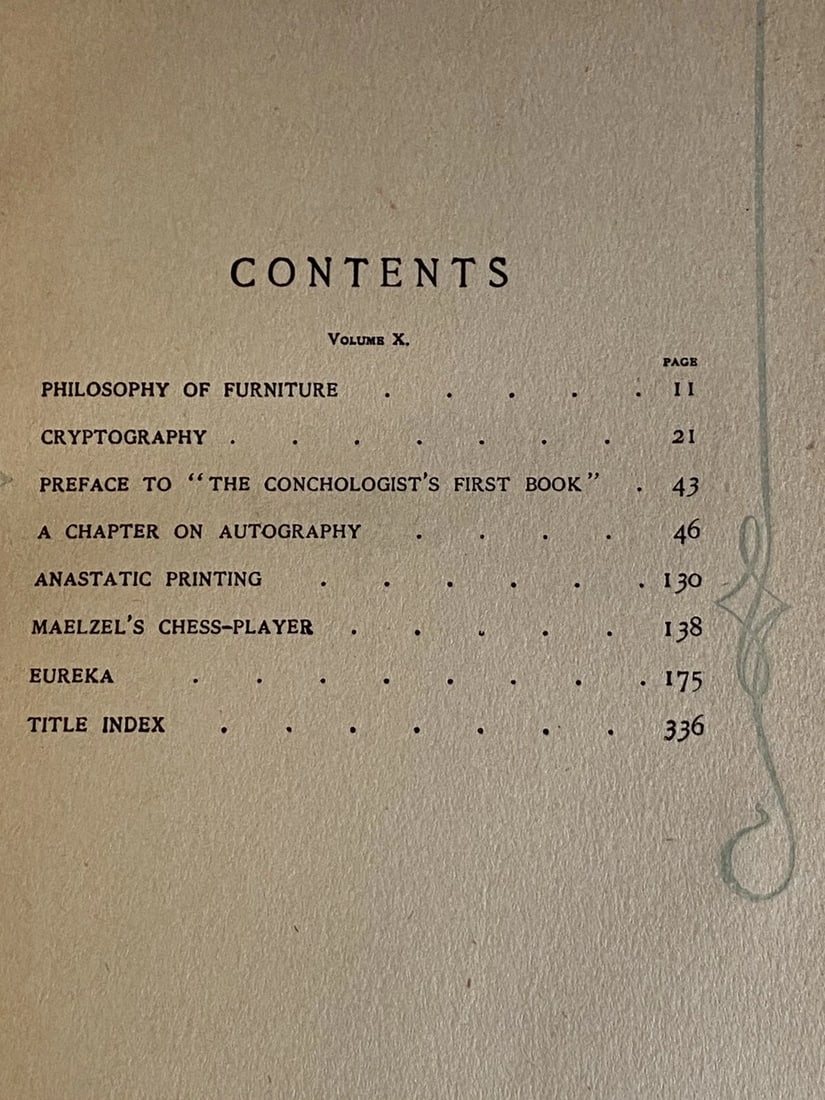 The Complete Works of Edgar Allan Poe 1908 Leather University Royal Ed. RARE - 5