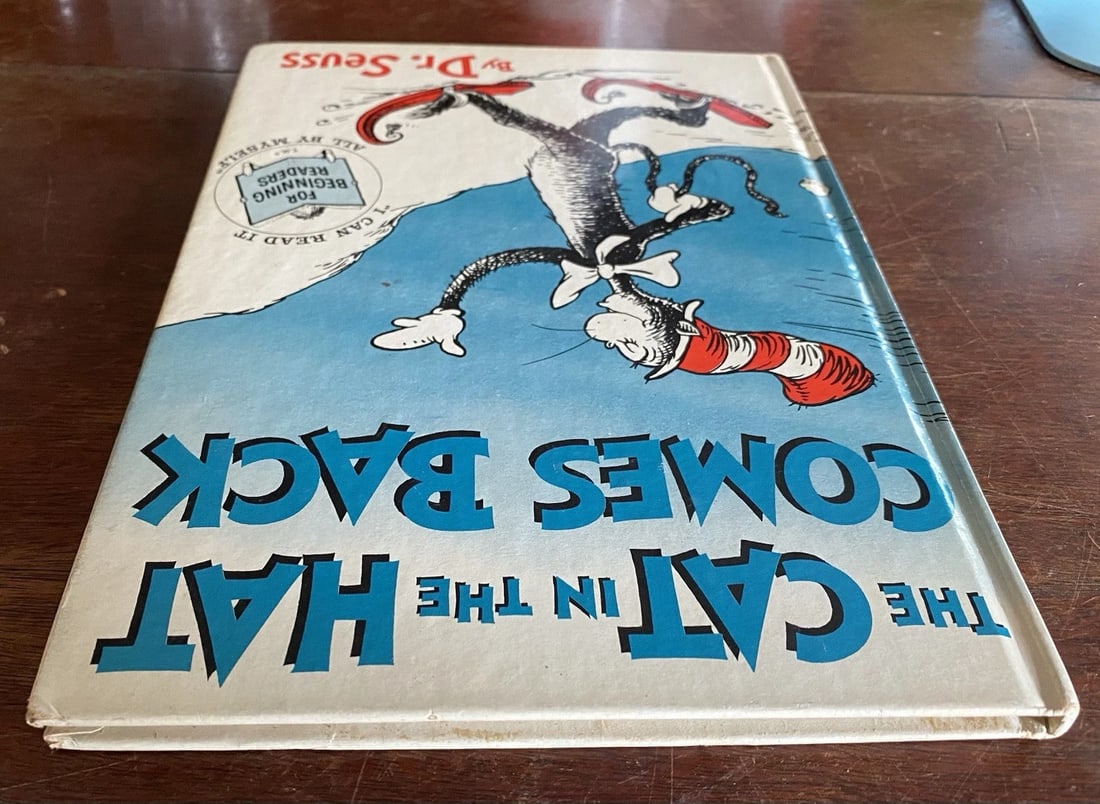 Dr Seuss The Cat in the Hat Comes Back 1stEdition/1st Printing Stated 1958 Good - 10