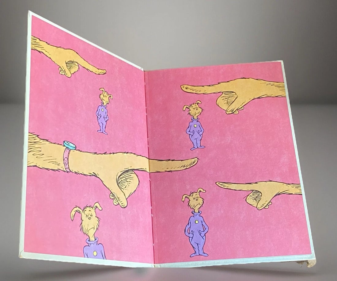 Dr. Seuss MARVIN K MOONEY WILL YOU PLEASE GO NOW! 1st Edition 1972 HC/DJ EXC - 8