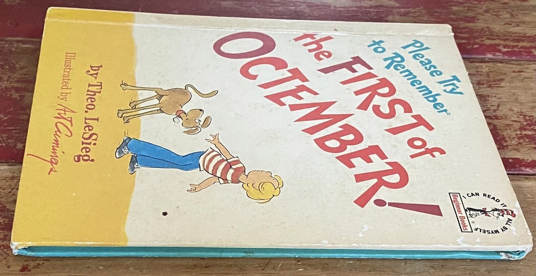 Seuss (LeSieg) B-63,BC Ed. Please Try To Remember the First of Octember! VG - 9