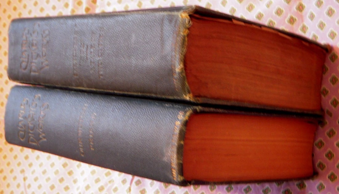 CharlesDickensWorksAmer.NewsCo Ill.Cruikshank;SketchesBoz,Tale2Cities,OurMutual - 2