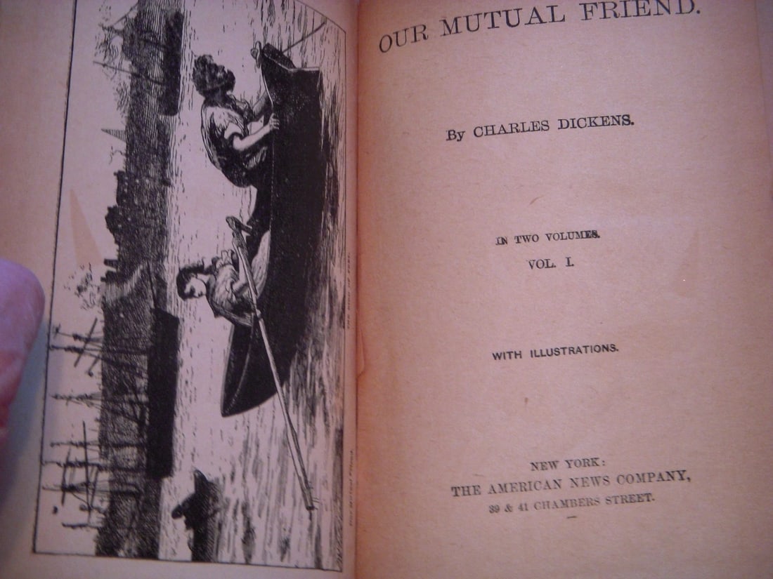 CharlesDickensWorksAmer.NewsCo Ill.Cruikshank;SketchesBoz,Tale2Cities,OurMutual - 8