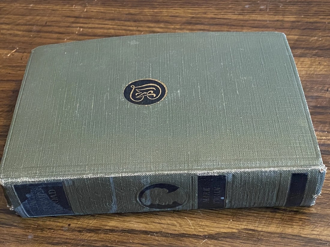 A Tramp Abroad Vol. X 1921 Authorized Ed. Harper Illustrated HC - 2