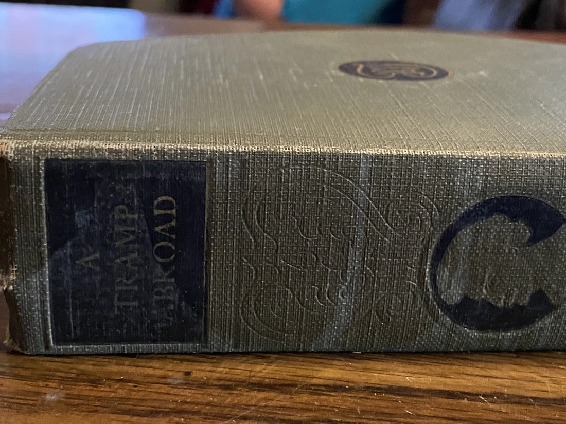 A Tramp Abroad Vol. X 1921 Authorized Ed. Harper Illustrated HC - 7